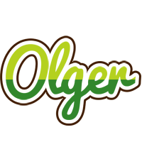 Olger golfing logo