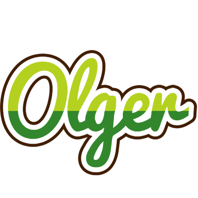 Olger golfing logo