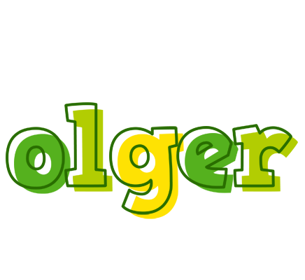 Olger juice logo