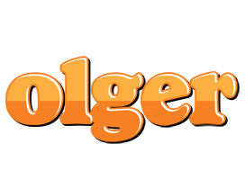 Olger orange logo