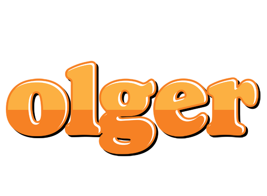 Olger orange logo