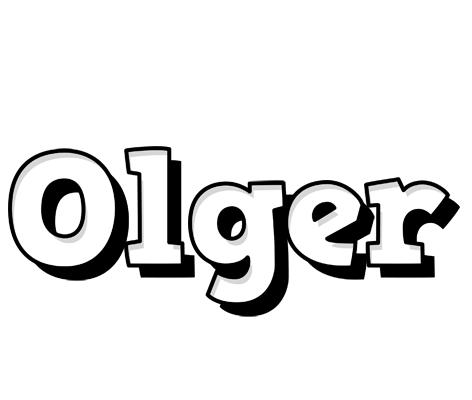 Olger snowing logo