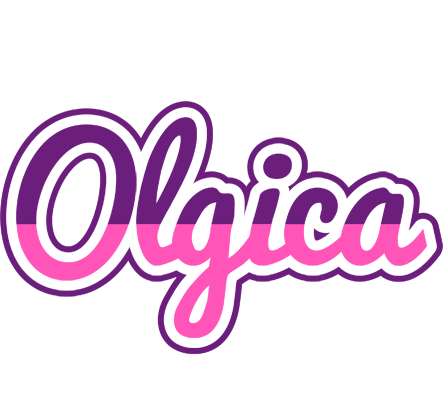 Olgica cheerful logo