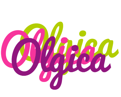 Olgica flowers logo