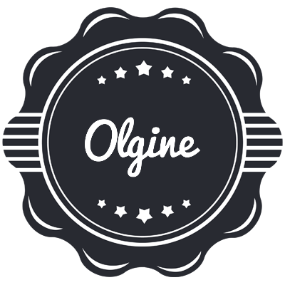 Olgine badge logo