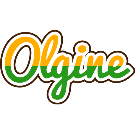 Olgine banana logo