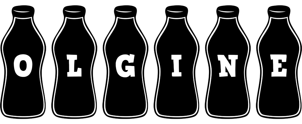 Olgine bottle logo