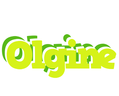 Olgine citrus logo