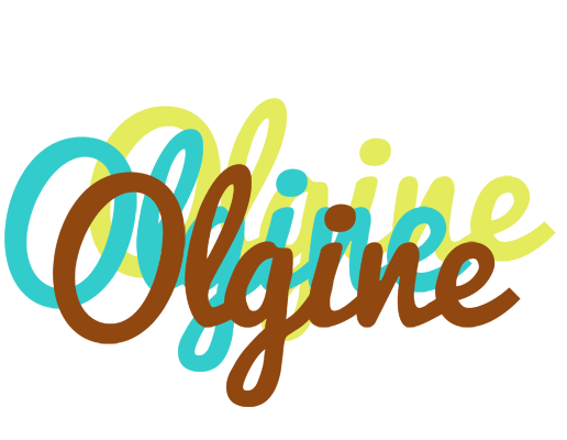 Olgine cupcake logo