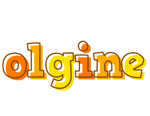 Olgine desert logo