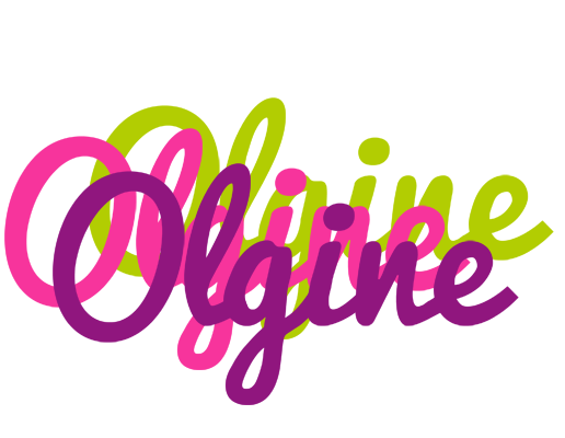 Olgine flowers logo