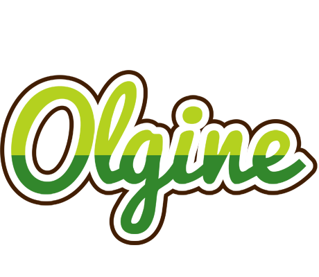 Olgine golfing logo