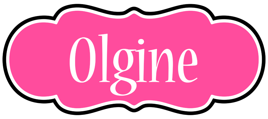 Olgine invitation logo