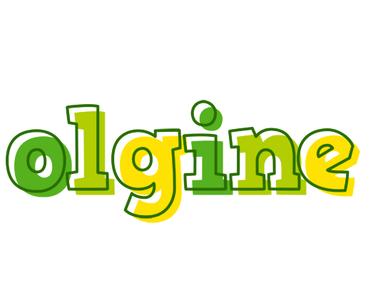 Olgine juice logo