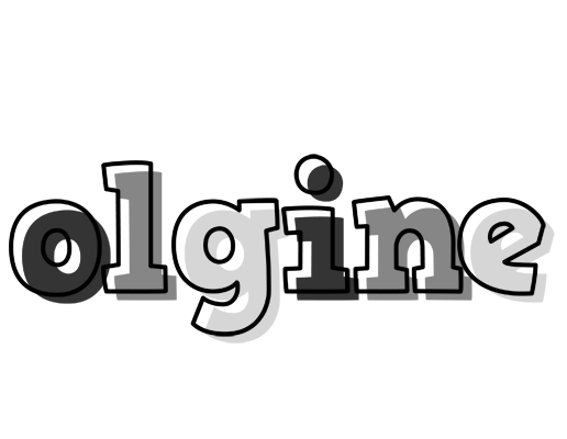 Olgine night logo