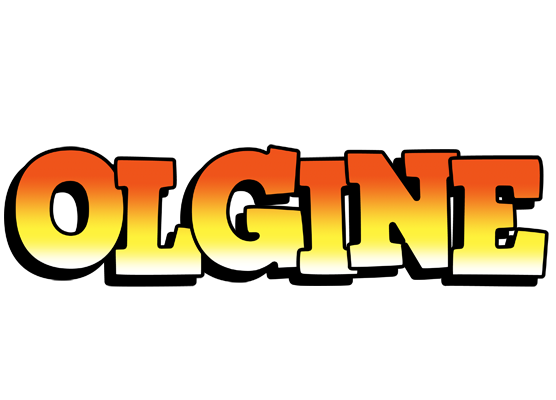 Olgine sunset logo