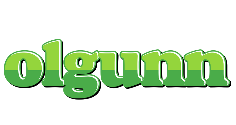 Olgunn apple logo