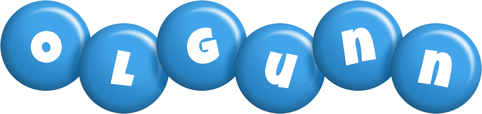 Olgunn candy-blue logo