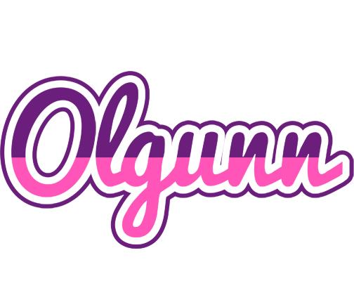 Olgunn cheerful logo