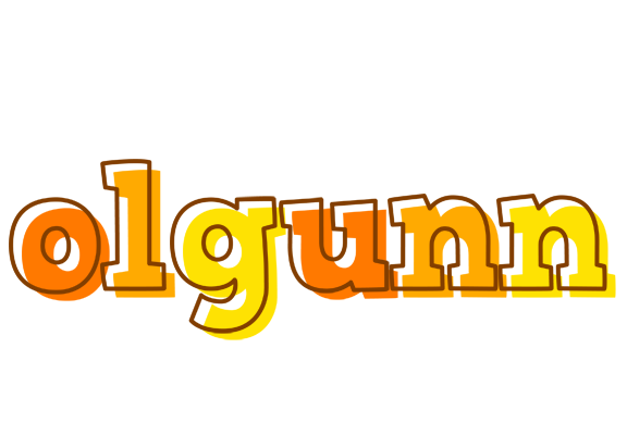 Olgunn desert logo