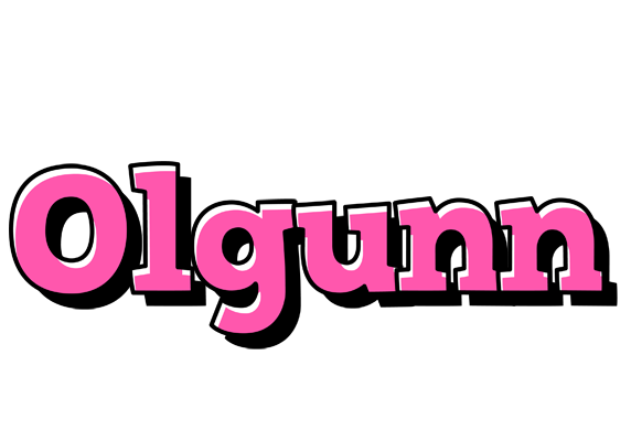 Olgunn girlish logo
