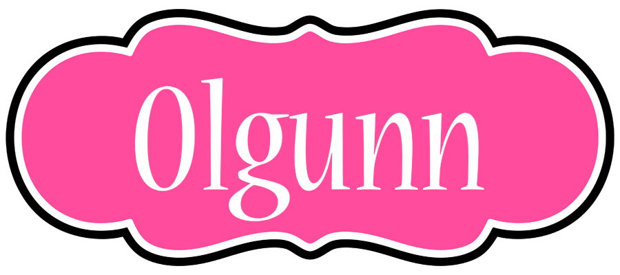 Olgunn invitation logo
