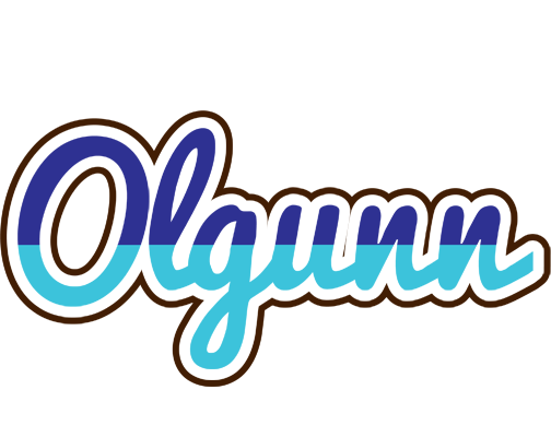 Olgunn raining logo