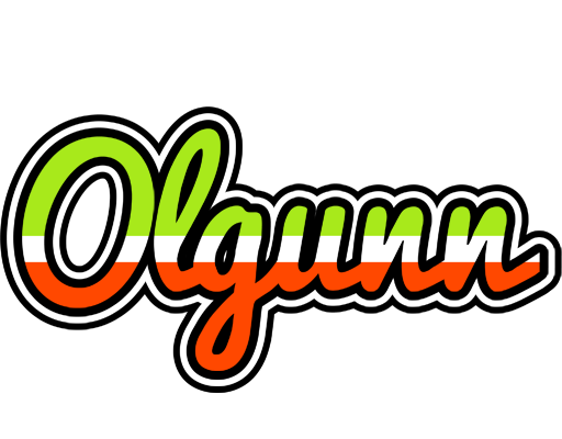 Olgunn superfun logo