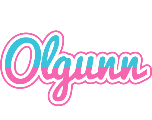 Olgunn woman logo