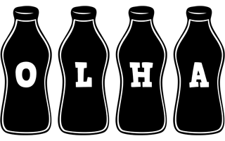 Olha bottle logo