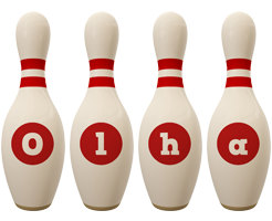 Olha bowling-pin logo