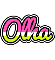 Olha candies logo