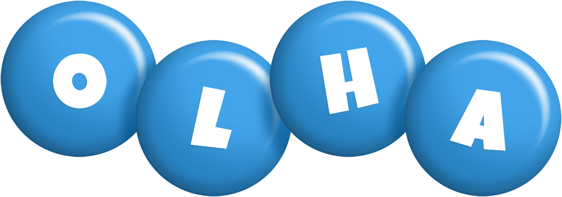 Olha candy-blue logo