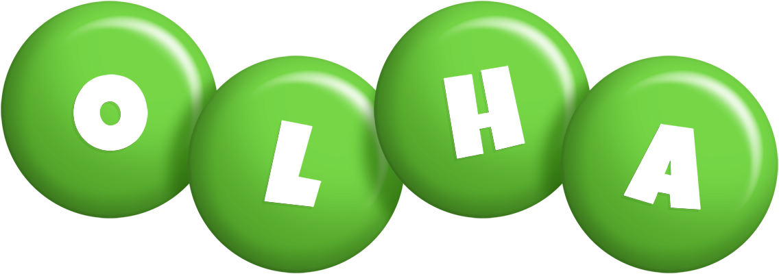Olha candy-green logo