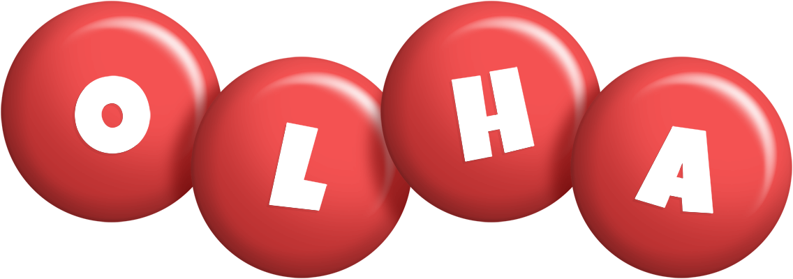 Olha candy-red logo