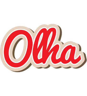 Olha chocolate logo