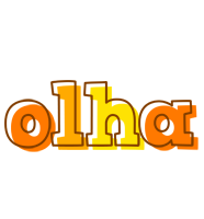 Olha desert logo