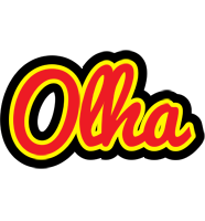 Olha fireman logo