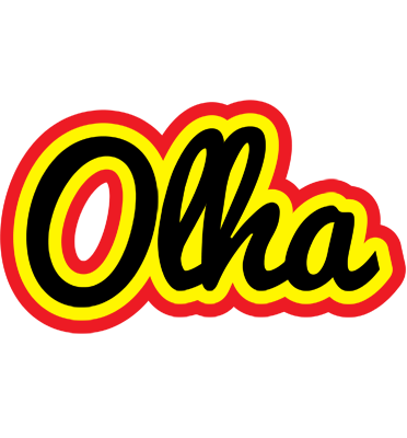 Olha flaming logo