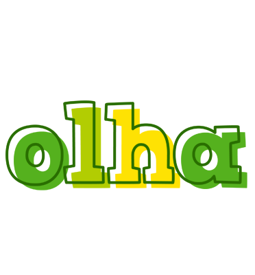 Olha juice logo