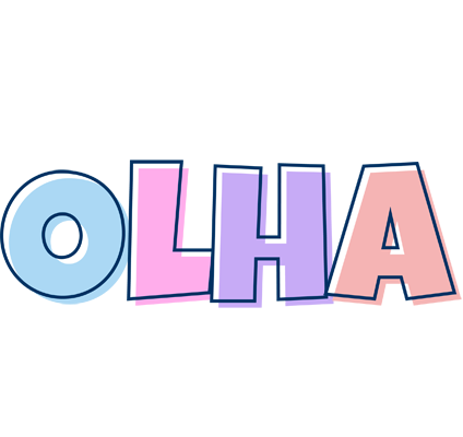 Olha pastel logo