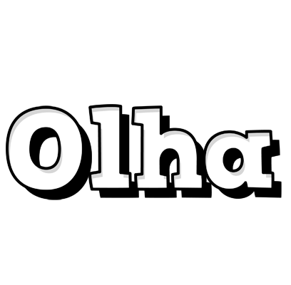 Olha snowing logo