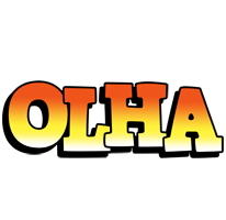 Olha sunset logo