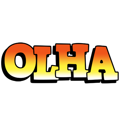Olha sunset logo