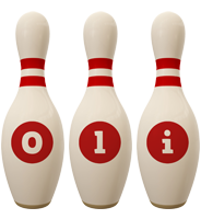 Oli bowling-pin logo
