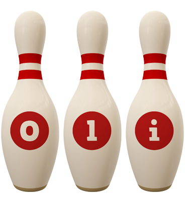 Oli bowling-pin logo