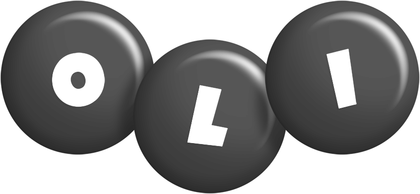 Oli candy-black logo