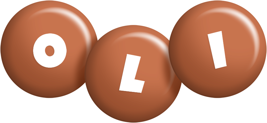 Oli candy-brown logo