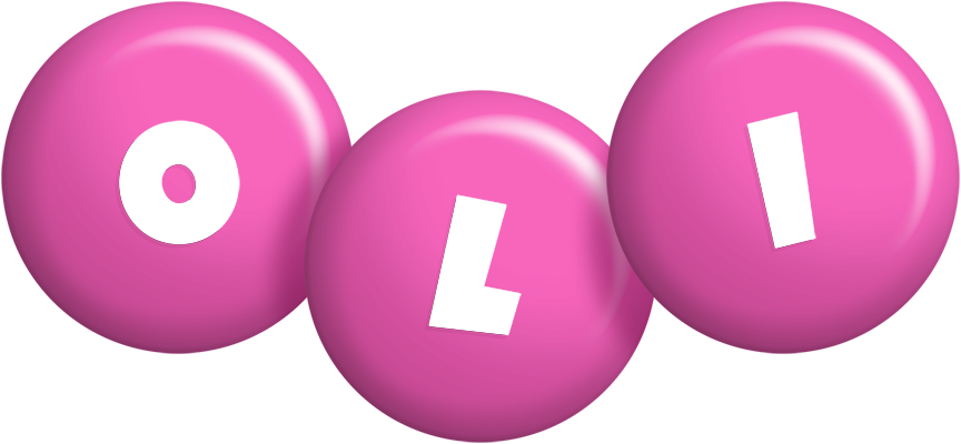 Oli candy-pink logo
