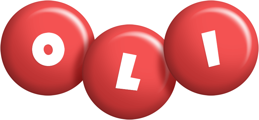 Oli candy-red logo